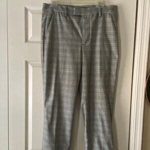 Zara Plaid Pants, Sz 8
